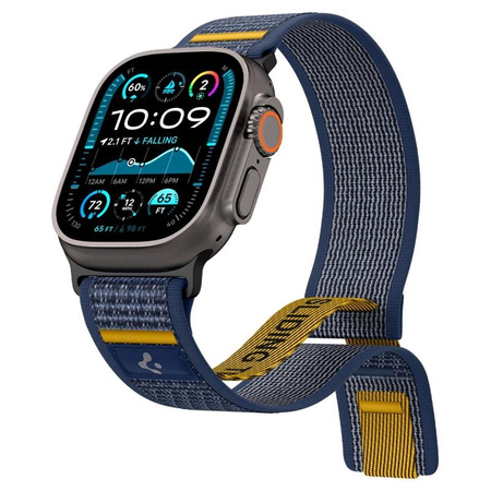 Spigen Athlex Air - Bracelet pour Apple Watch 44/45/46/49 mm (Active Navy)