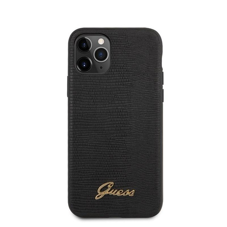 Guess Lizard Case - iPhone 11 Pro Case (Black)