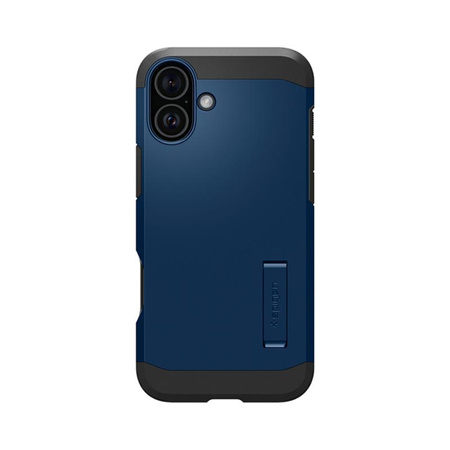 Spigen Tough Armor MagSafe - Hülle für iPhone 16 (Marineblau)