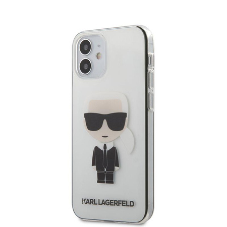 Karl Lagerfeld Ikonik - iPhone 12 Mini Tasche (Transparent)