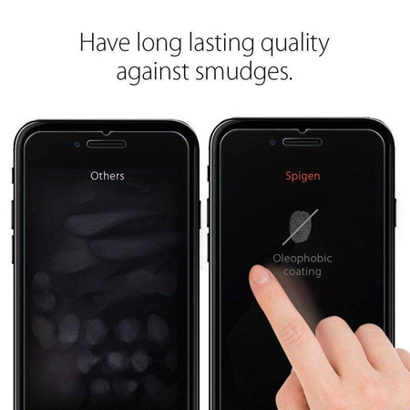 Spigen Glas.TR Slim - gehärtetes Glas für iPhone SE (2022 / 2020) / 8 / 7