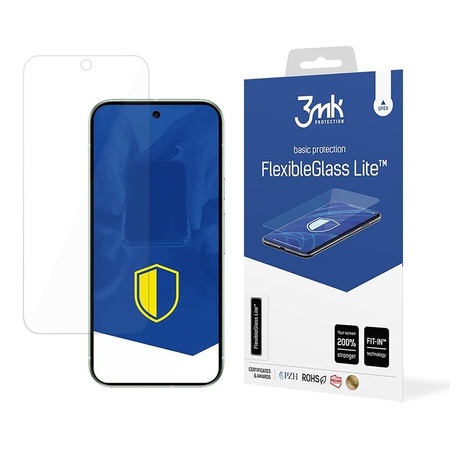 3mk FlexibleGlass Lite - Hibrid üveg a Google Pixel 9 / 9 Pro készülékhez