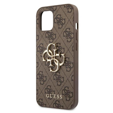 Guess 4G Big Metal Logo - iPhone 13 tok (barna)