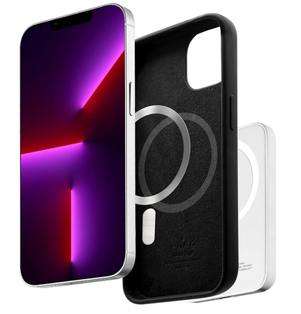PURO ICON MAG - Étui MagSafe pour iPhone 13 Pro Max (noir)