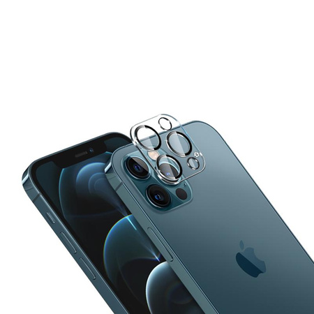 Crong Lens Shield - Kamera- und Objektivglas für iPhone 12 Pro