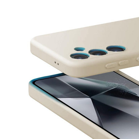 Crong Color Cover - Étui Samsung Galaxy S24+ (beige)