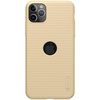 Nillkin Super Frosted Shield - Case for Apple iPhone 11 Pro Max z wycięciem na logo (Golden)
