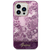 Guess Porzellan Kollektion - iPhone 14 Pro Max Tasche (fuchsia)