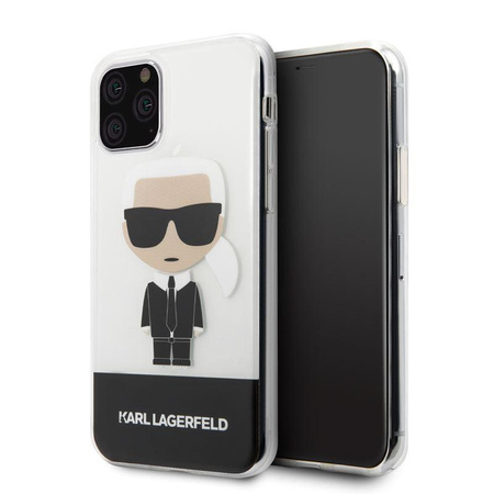 Karl Lagerfeld Iconic Karl - iPhone 11 Pro Tasche (Transparent)