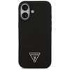 Guess Silicone Triangle Logo MagSafe - iPhone 17 Case (black)