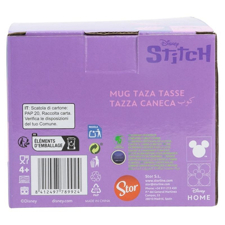 Disney Stitch - 3D keramický hrnek v dárkové krabičce z kolekce Angel 375 ml