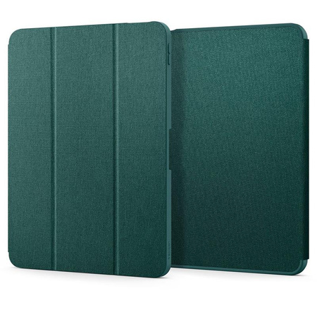 Spigen Urban Fit - Etui pour iPad Air 11" M2 (2024) / iPad Air 10.9" (5e-4e gén.).) (2022-2020) (Vert Minuit)