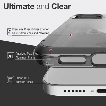 X-Doria Raptic Air - iPhone 13 Pro Tasche (Falltest 4m) (Rot)