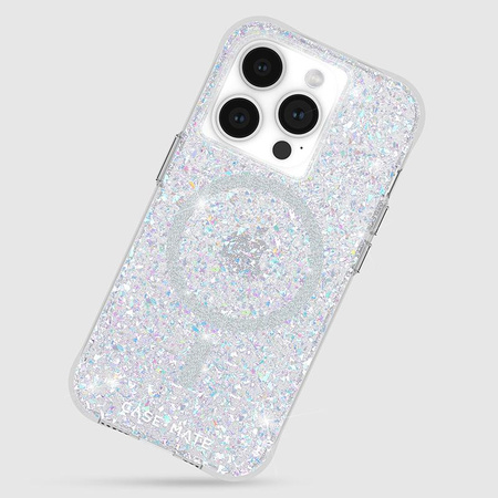 Case-Mate Twinkle MagSafe - Étui pour iPhone 15 Pro (Disco)