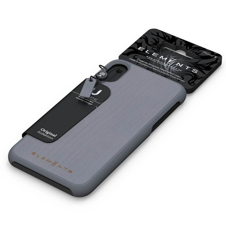 Nordic Elements Original Gefion - Dřevěné pouzdro pro iPhone XR (Mid Grey)