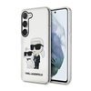 Karl Lagerfeld IML Glitter NFT Karl & Choupette - Etui Samsung Galaxy S23+ (przezroczysty)