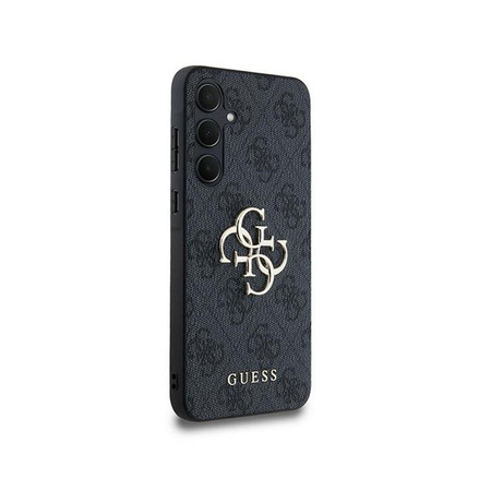Guess 4G Big Metal Logo - Samsung Galaxy A35 5G Case (black)