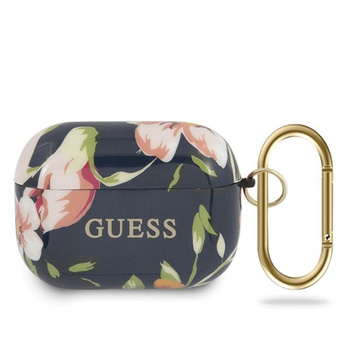 Guess Flower Collection N3 - Airpods Pro Gehäuse (Blau)