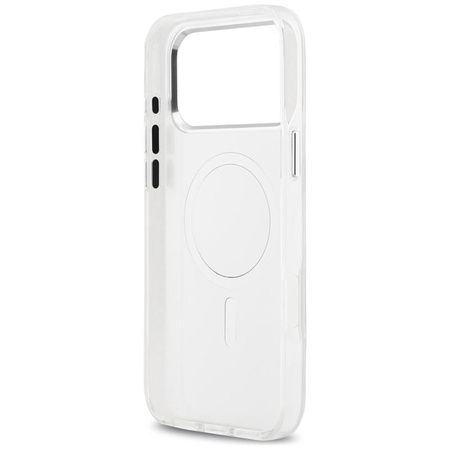 Karl Lagerfeld IML Aquarelle Karl & Choupette & Logo MagSafe - Pouzdro pro iPhone 17 Pro Max (bílé)