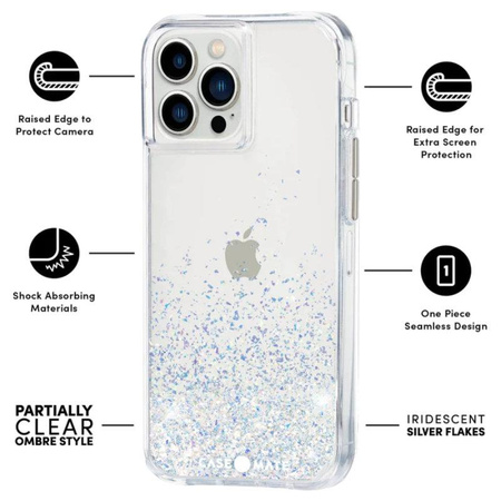 Case-Mate Twinkle Ombre - iPhone 13 Pro Case (Stardust)