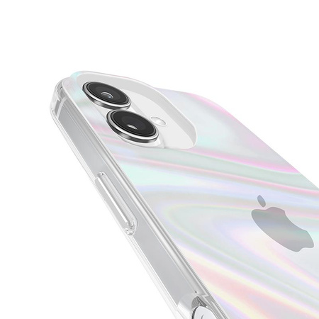 Case-Mate Soap Bubble - Coque iPhone 16 (Iridescent)