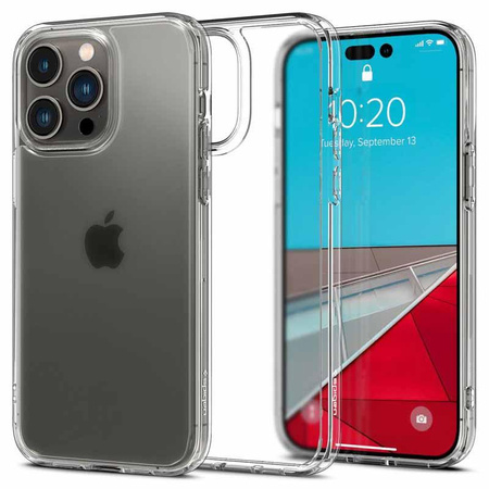 Spigen Ultra Hybrid Matte - Case for iPhone 14 Pro (Transparent Matte)