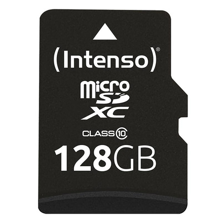Intenso MicroSDXC - 128 GB Class 10 40 MB/s memory card with adapter
