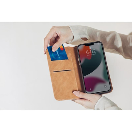 Moshi Overture - 3-in-1 iPhone 13 Flip Case (antibakterielles NanoShield™) (Luna Pink)