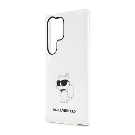 Karl Lagerfeld IML NFT Choupette - Pouzdro pro Samsung Galaxy S23 Ultra (průhledné)