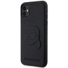 Karl Lagerfeld Gummi Karl Head 3D - iPhone 11 Hülle (Schwarz)