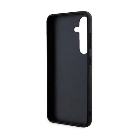 Karl Lagerfeld Fixed Glitter Iconic Logo Metall Pin - Samsung Galaxy S24+ Gehäuse (silber)