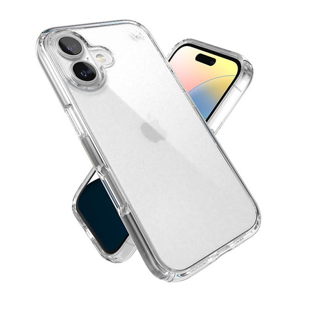 Speck Presidio Perfect-Clear - Étui pour iPhone 16 (transparent)