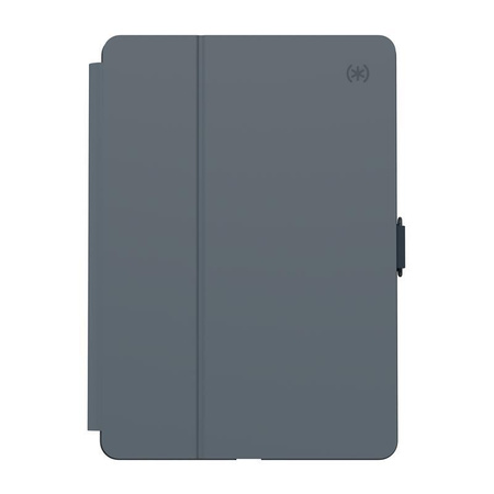 Speck Balance Folio - Étui pour iPad 10.2" 9 (2021) / 8 (2020) / 7 (2019) avec revêtement MICROBAN (Stormy Grey/Charcoal Grey)
