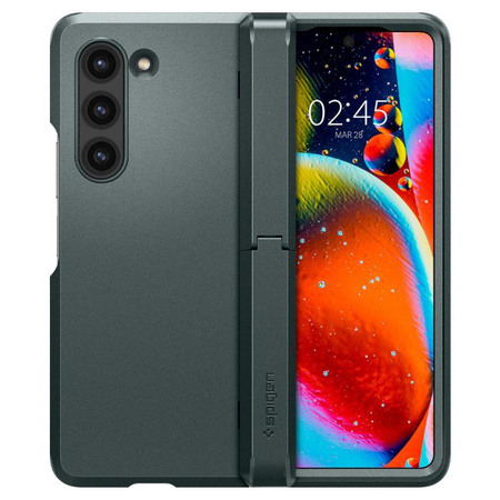 Spigen Tough Armor Pro Pen - étui pour Samsung Galaxy Z Fold 5 (Abyss Green)