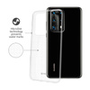 Crong Crystal Slim Cover - Custodia per Huawei P40 Pro (Trasparente)