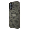 Guess 4G Ring Classic Logo MagSafe - iPhone 16 Plus Case (brown)