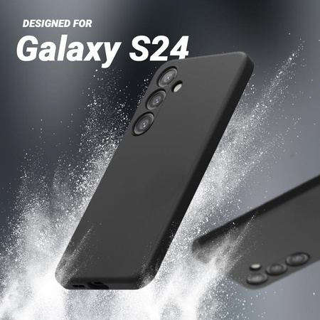 Crong Color Cover - Samsung Galaxy S24 Tasche (schwarz)