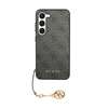 Kolekce Guess 4G Charms - pouzdro pro Samsung Galaxy A55 5G (černé)