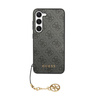 Guess 4G Charms Kollektion - Samsung Galaxy A35 5G Tasche (schwarz)