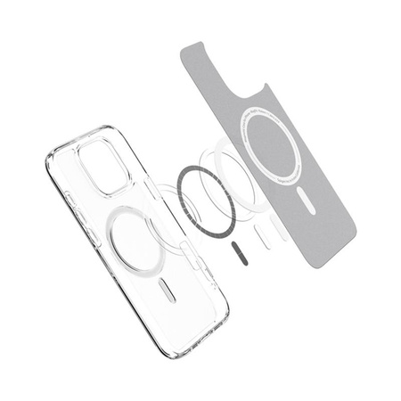 Spigen Ultra Hybrid MagSafe - tok iPhone 16 Pro Max készülékhez (Frost Clear)