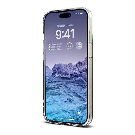 Crong Crystal Slim Cover - iPhone 15 Plus Case (Transparent)