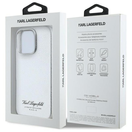 Karl Lagerfeld Hotel RSG - iPhone 16 Pro Max Case (grey)