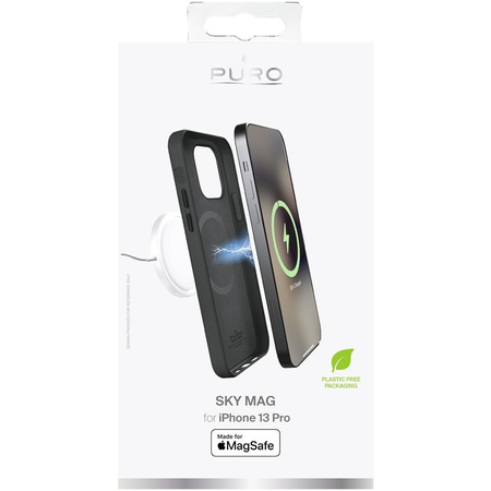 PURO SKYMAG - iPhone 13 Pro Case Made for MagSafe (black)