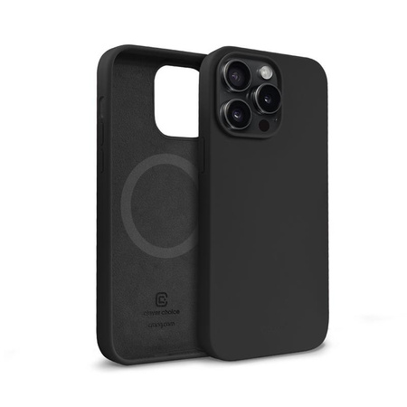 Crong Color Cover Magnetic - iPhone 15 Pro MagSafe Case (black)