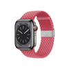 Crong Wave Band - Geflochtenes Armband für Apple Watch 38/40/41/42 mm (rosa)