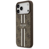 Guess 4G Printed Stripes MagSafe - iPhone 17 Pro Max Case (brown)