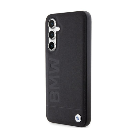 BMW Leather Hot Stamp - Étui Samsung Galaxy S23 FE (noir)