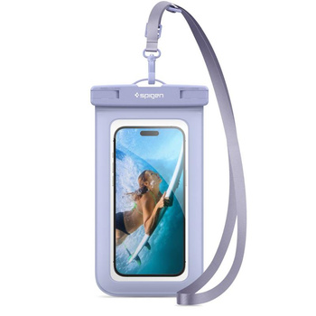 Spigen A601 Universal Waterproof Case - Etui do smartfonów do 6.9" (Błękitny)