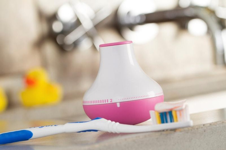 Timer do Mycia Zębów 2-Minutowy z Uchwytem Quirky Bobble Brush Niebieski