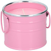 Arti Casa - Citronella anti-coma candle in a bucket (pink)